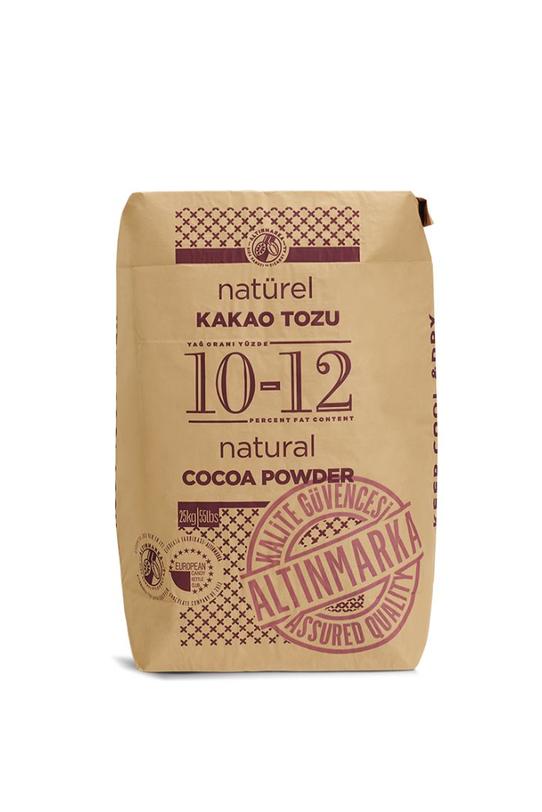 Kakao Tozu Natürel  %10-12 Yağ 25Kg